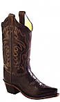 Old West Chocolate Cowboy Boot