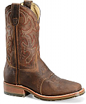 Mens Double H Wide Square Toe Roper Ice Sole