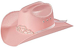 Pink Tiara Cowboy Hat