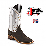 Women's Justin CHOCOLATE MESQUITE COWHIDE  BRL352