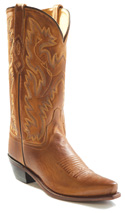 Old West Brown/Tan Womans Boot