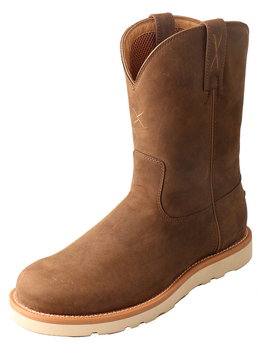Men's Casual Boot – Distressed Saddle