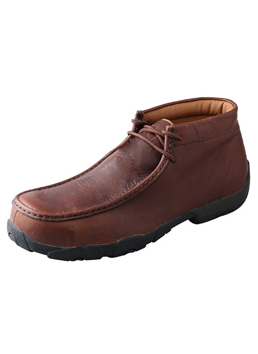 Mens Twisted X Boots Driving Moc Composite Toe Bomber