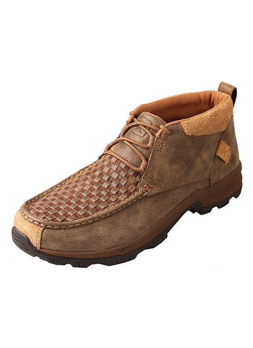 Men’s Hiker Shoe – Woven Brown/Bomber