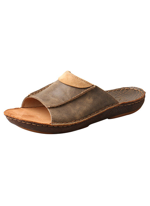 Men’s Hand Stitched Leather Wrapped Sandal – Bomber