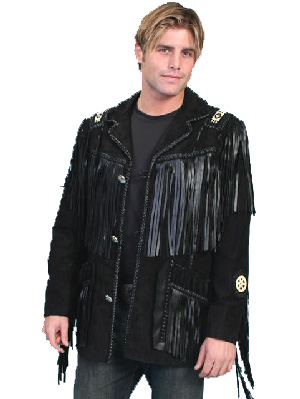 Scully Black Leather Jacket